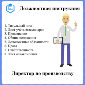 Должностная инструкция: Директор по производству